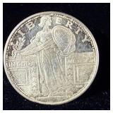 American precious medals 1/4 ounce .999 silver