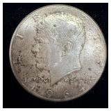 Uncirculated 1964 Silver Kennedy Half Dollar