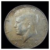 1968-D Silver Kennedy Half Dollar