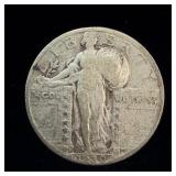 1930-S Silver Standing liberty quarter