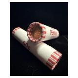 2 Rolls of uncirculated 2024-D Pennieï¿½s