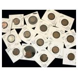 Miscellaneous US coins Wheat Pennies, Buffalo >