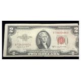 1953-B $2 Red Seal Bank Note