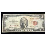 1953-C $2 Red Seal Bank Note