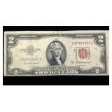 1953-A $2 Red Seal Bank Note