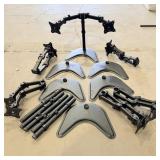 (5) VIVO Dual Monitor Stand Fits most 13' to 30'