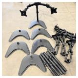 (5) VIVO Dual Monitor Stand Fits most 13' to 30'