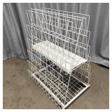 Rolling Media Storage Rack 30'x40'