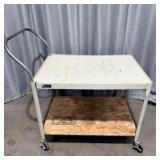 Advance Heavy Duty Metal Rolling Cart 36ï¿½ x 25ï¿½ >