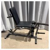 Adjustable Weight Bench w/ Leg Curl Extender