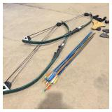 (2) Bear Archery Scout Youth Compound Bows >