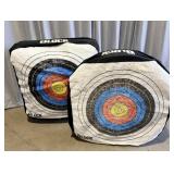 (2) The Block Square and Round Archery Targets >