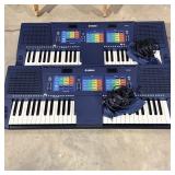 (2) Yamaha MIE-3XG Music In Education 61-key