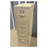 4 Drawer Filing Cabinet 52ï¿½ x 25ï¿½ x 15ï¿½