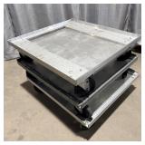 (3) Rolling 4-Wheel Aluminum Dollies Heavy Duty>