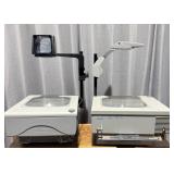 (2) 3M 1700 Series Projectors