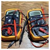(2) Digital Voltmeter Ammeter Ohmmeter Multimeter>