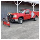 2009 GMC Sierra 3500 Utility Bed Truck (ONLY 61K)>