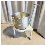 Hobart 60qt Stainless Steel Mixing Bowl VMLH-60 w>