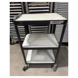 PIX mobile AV series rolling cart with power 24ï¿½