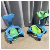 Balance Exercise Fitness Rolling Ball Chairs