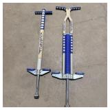 (2) Vintage SBI Enterprises Pogo Sticks