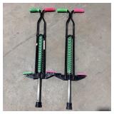 (2) Vintage SBI Enterprises Pogo Sticks
