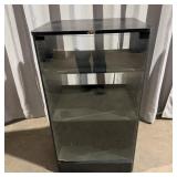 Vintage JVC audio component stereo cabinet