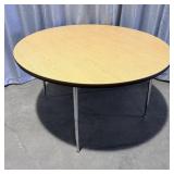 Round Classroom Table 48' w/ adjustable legs