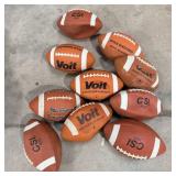 (10) Voit Playground Tough Rubber Football