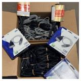 2 boxes of MID-405 MIDI cables with metal plugs &