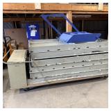 (6) Collapsible Adjustable Aluminum Stages w/ >