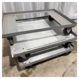 (3) Aluminum 4-Wheel Rolling Dollies 26ï¿½x27.5'