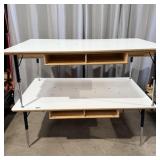 (2)Jonti-Craft Classroom Table w/Storage adj. >