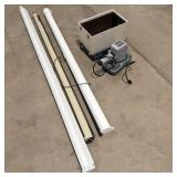 (3) projector screens and verse 1EWLEX projector