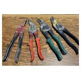 (4) Pairs of Tin Snips