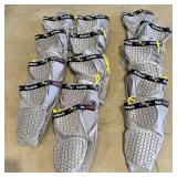 (14) Riddell Power Men Football Gray 5