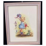 Vintage Print Marion Bradford Burgess Playmate >