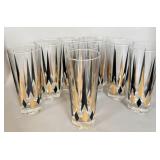 (8) MCM Anchor Hocking Atomic Arrow Highball >
