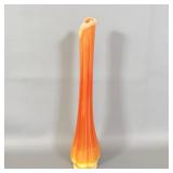 LE Smith Bittersweet Swung Glass Vase 12.25'