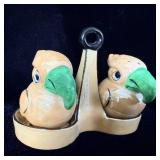 Japanese Lusterware Dodo Bird Salt & Pepper Shaker