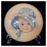 Vintage Bubble Glass Baby Maud Tousey >