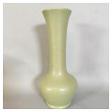Vintage McCoy Floraline Olive Green Vase #403 9'