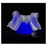 Vintage Blown Glass Napkin Bowl