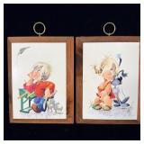 Vintage Wooden A Gabriel  CyZ Art Productions >