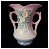 Vintage Hull Pottery Double Handle Wildflower Vase