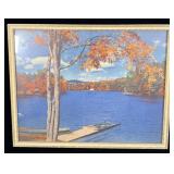 Vintage Lake Wentworth Print 19'x15'