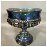 Indiana Glass Kings Crown Pedestal Candy Dish 5.5ï¿½