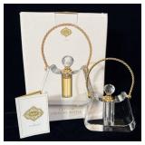 Shannon Crystal by Godinger Crystal Perfume Bottle
