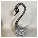 Fomia Murano Handblown Glass Swan 10'